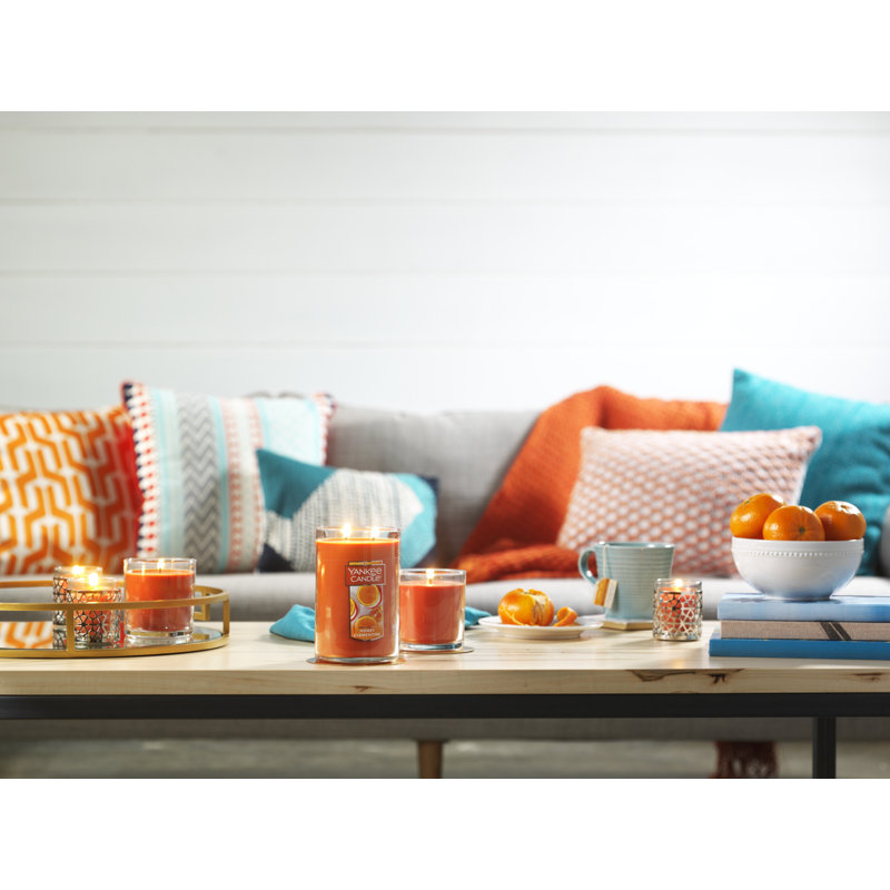 YANKEE CANDLE Honey Clementine Scented Tumbler Candle & Reviews Wayfair